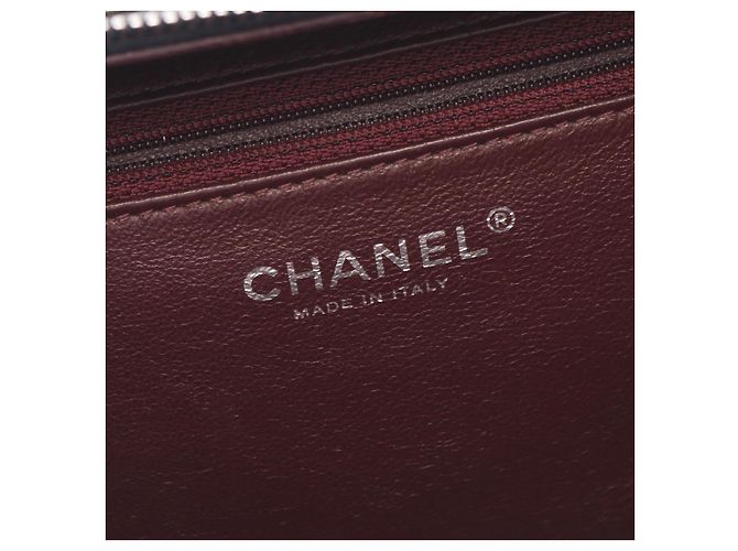 Borsa Bowling Matelassé in Pelle Chanel Blu - vista 9