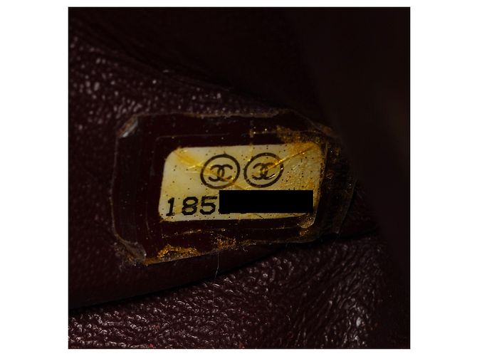 Gabrielle Borsa Chanel Reissue 225 Double Flap in pelle di vitello invecchiata Nero - vista 6