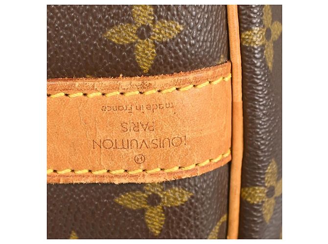 Louis Vuitton Keepall Bandouliere Monogram Canvas 60 Marrone - vista 4