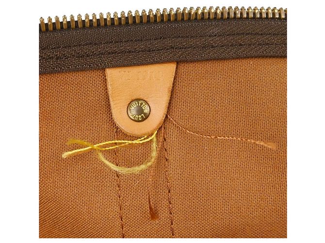 Louis Vuitton Keepall Bandouliere Monogram Canvas 60 Marrone - vista 5