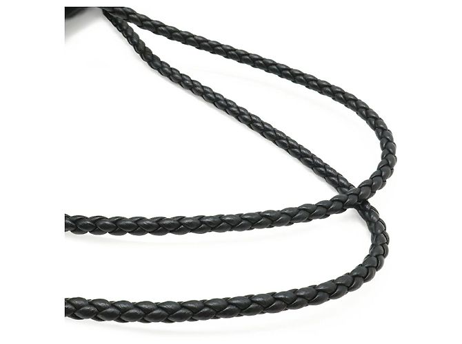 Borsa Tote GG in Nylon e Pelle Gucci Nera Nero - vista 5