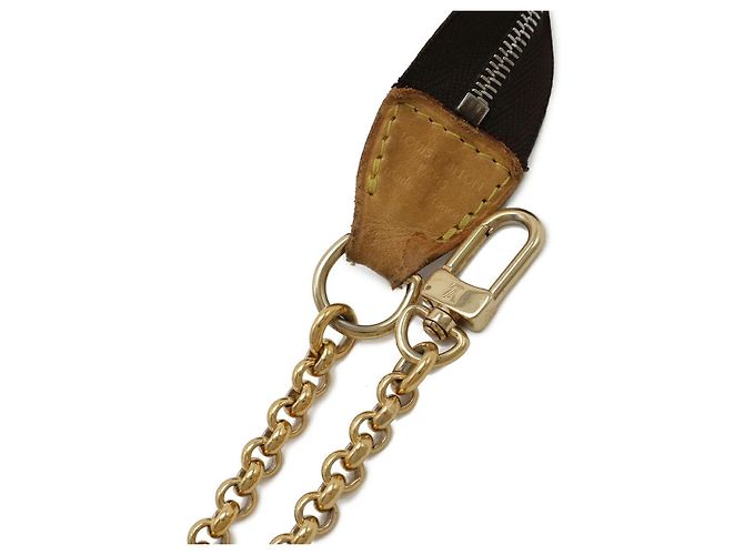 Bolso de hombro Louis Vuitton Monogram Eva Pochette Castaño - vista 7