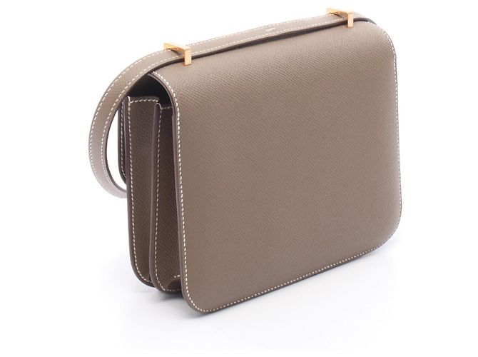 Hermès Hermes Constance 3 Mini Schultertasche Grau - Ansicht 6