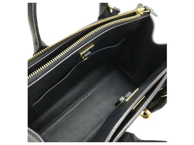 Borsa a mano in pelle Louis Vuitton City Steamer PM Nero - vista 5