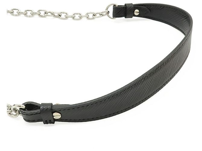 Borsa a tracolla Louis Vuitton Epi Twist MM Nero - vista 5