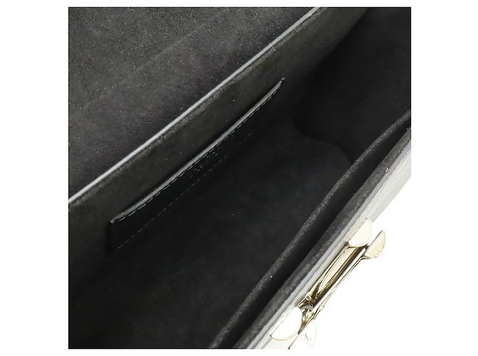 Borsa a tracolla Louis Vuitton Epi Twist MM Nero - vista 7