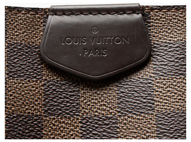 Louis Vuitton Damier Ebene Graceful MM Hobo Marrone - vista 9