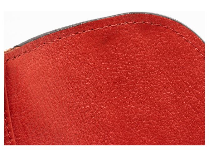Portafoglio Iris in pelle Mahina Louis Vuitton Rosso - vista 10