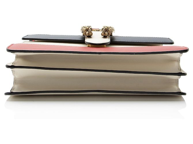 Gucci Bolsa Dionysus Medium de couro com alça de bambu Azul - vista 4