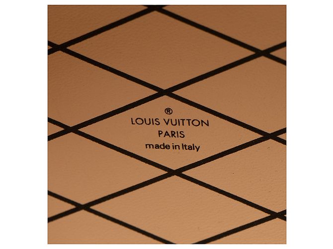 Borsa a tracolla Louis Vuitton Monogram Canvas Petite Boite Chapeau Marrone - vista 8