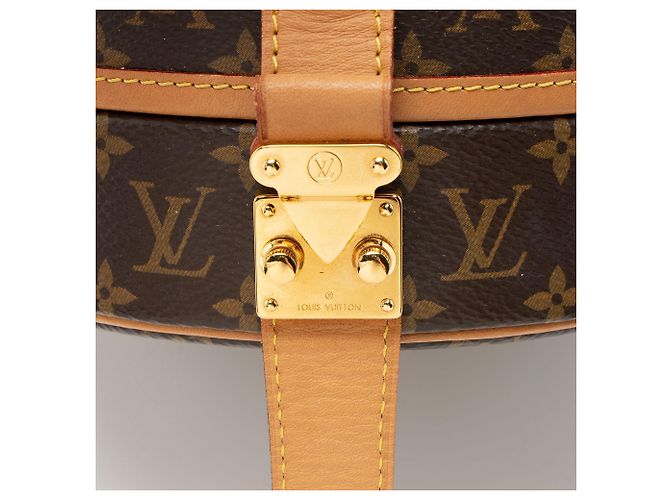 Borsa a tracolla Louis Vuitton Monogram Canvas Petite Boite Chapeau Marrone - vista 9