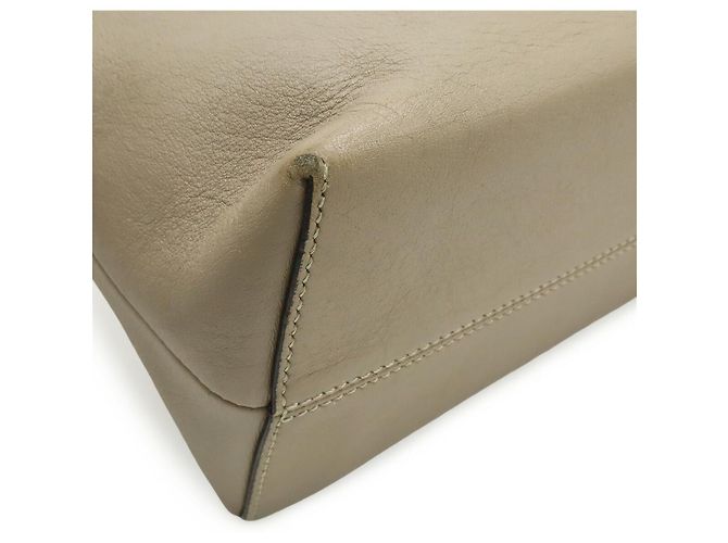 Borsa in pelle Fendi By The Way Medium Grigio - vista 3