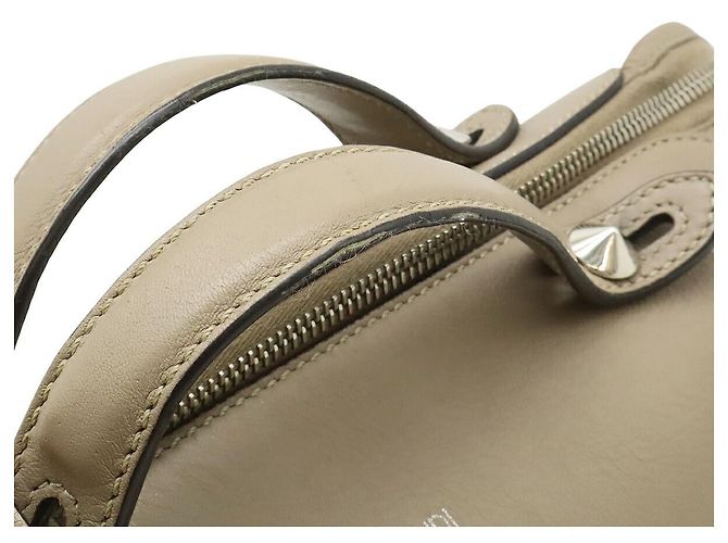 Borsa in pelle Fendi By The Way Medium Grigio - vista 6