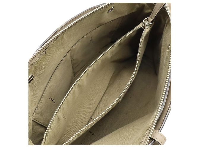 Borsa in pelle Fendi By The Way Medium Grigio - vista 8