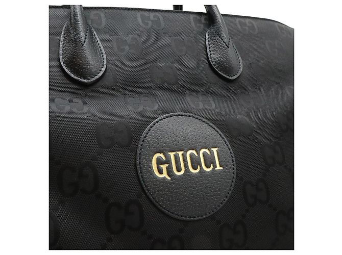 Bolsa 2WAY de nylon e couro Gucci Off The Grid Preto - vista 9
