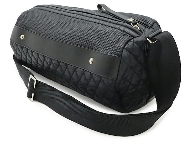 Borsa a Spalla Chanel Nylon Coco Mark Nero - vista 2