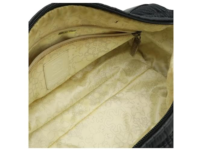 Borsa a Spalla Chanel Nylon Coco Mark Nero - vista 7