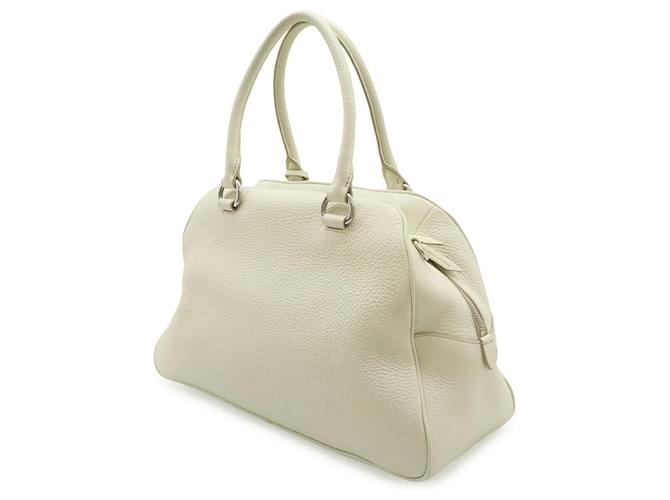 Prada Lederhandtasche Weiß - Ansicht 2