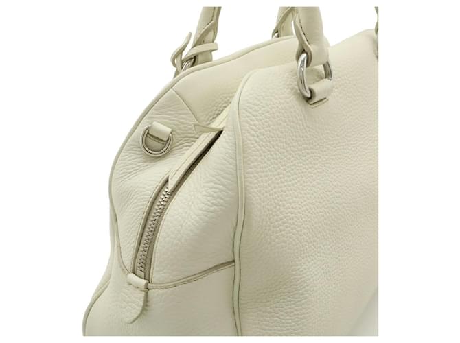 Prada Lederhandtasche Weiß - Ansicht 7