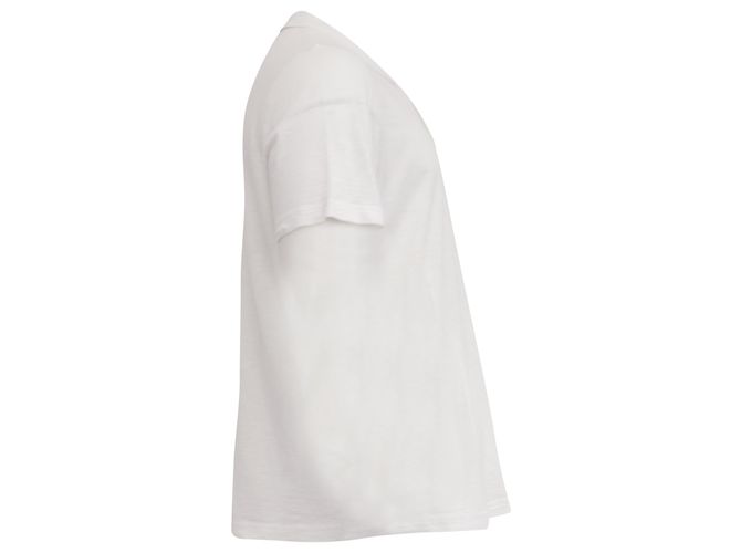 Polo a maniche corte Theory in cotone bianco Crudo - vista 3