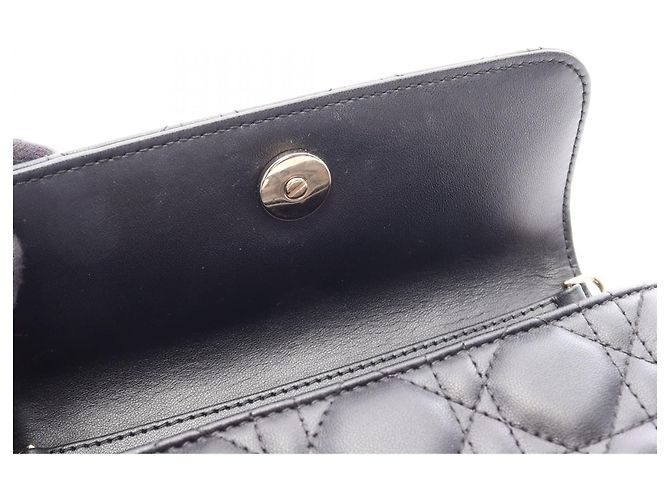 Bolsa de ombro para telemóvel My Dior Talk em pele Dior - vista 2