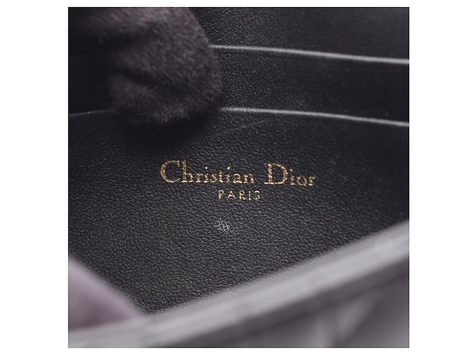 Bolsa de ombro para telemóvel My Dior Talk em pele Dior - vista 4