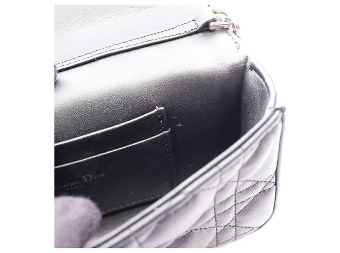 Bolsa de ombro para telemóvel My Dior Talk em pele Dior - vista 5