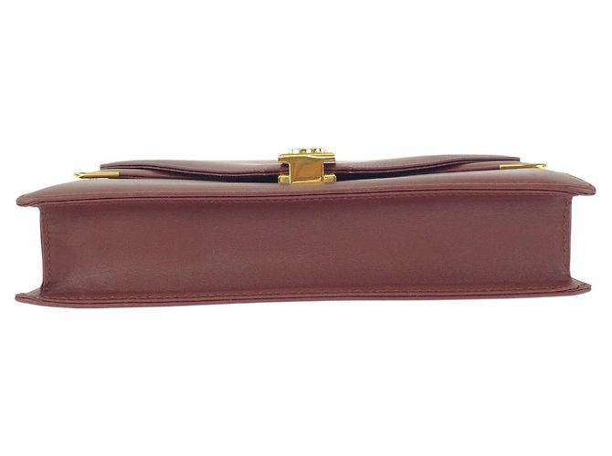 Borsa a Spalla Cartier Leather Must Line Rosso - vista 10
