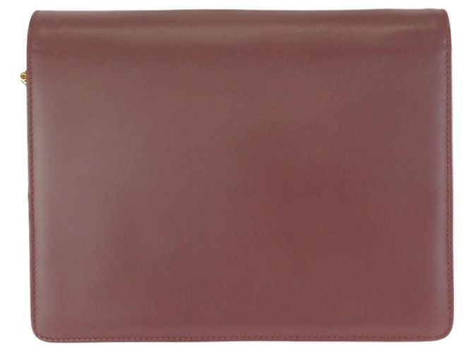 Borsa a Spalla Cartier Leather Must Line Rosso - vista 2