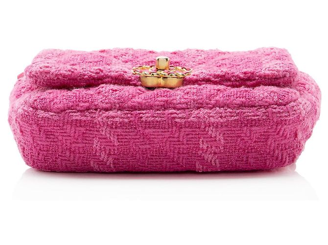 Gabrielle Borsa a cintura Chanel Tweed 19 Rosa - vista 4
