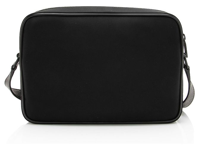 Saint Laurent Nylon Leather Camp Camera Bag Black - view 3