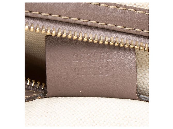 Tote Mayfair Medium in pelle Gucci Guccissima Porpora - vista 6