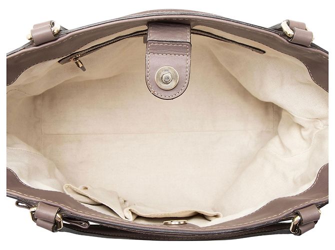 Tote Mayfair Medium in pelle Gucci Guccissima Porpora - vista 7