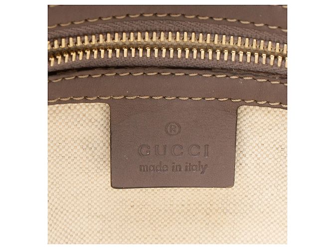 Tote Mayfair Medium in pelle Gucci Guccissima Porpora - vista 8