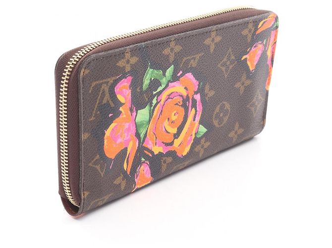 Portafoglio Zippy Louis Vuitton Monogram Rose Marrone - vista 2