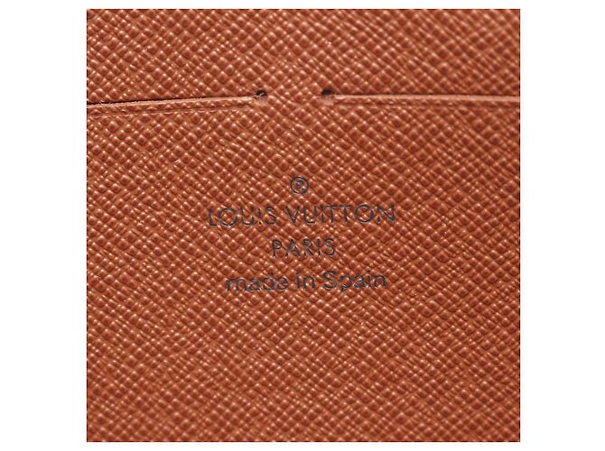 Portafoglio Zippy Louis Vuitton Monogram Rose Marrone - vista 4