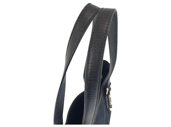 Borsa a tracolla tote Gucci GG Canvas Nera Nero - vista 8