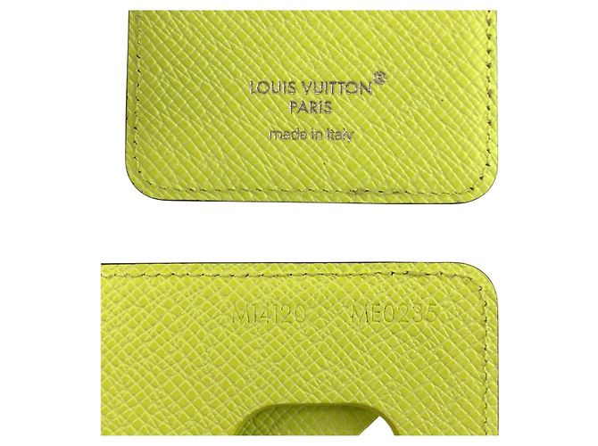 Louis Vuitton Monogram Leather Card Case Yellow - view 3