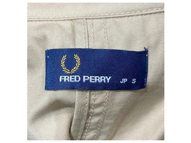 Autre Marque Gabardina FRED PERRY Negro Beige - vista 11