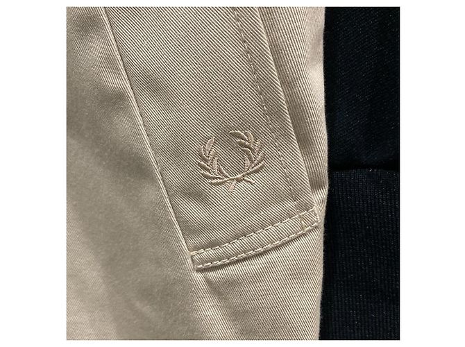 Autre Marque Gabardina FRED PERRY Negro Beige - vista 13
