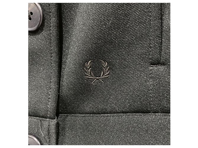 Autre Marque Gabardina FRED PERRY Negro Beige - vista 6