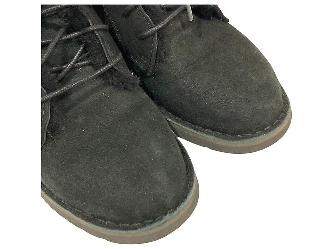 Autre Marque UGG QUINCY Lammfellstiefel Schwarz - Ansicht 4