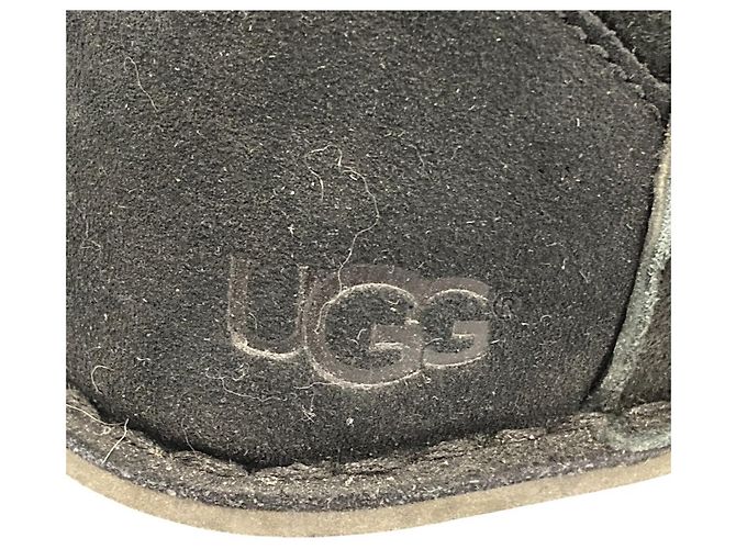 Autre Marque UGG QUINCY Lammfellstiefel Schwarz - Ansicht 7