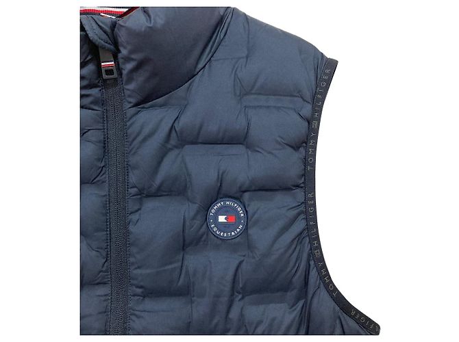 Autre Marque Chaleco largo acolchado TOMMY HILFIGER Azul Azul marino - vista 2