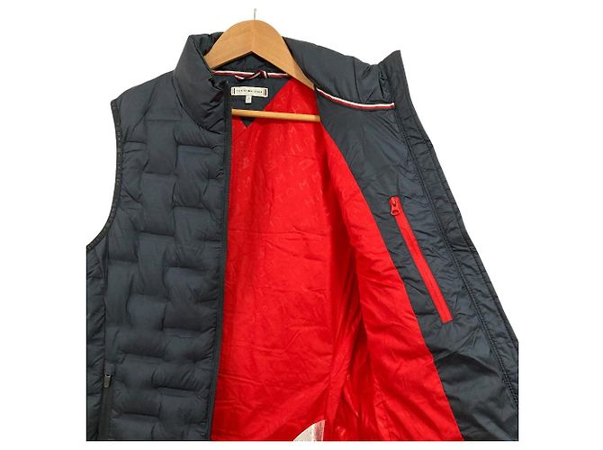 Autre Marque Chaleco largo acolchado TOMMY HILFIGER Azul Azul marino - vista 7