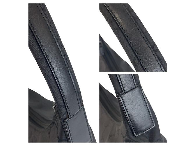 Borsa a tracolla hobo in nylon Gucci Nero - vista 5