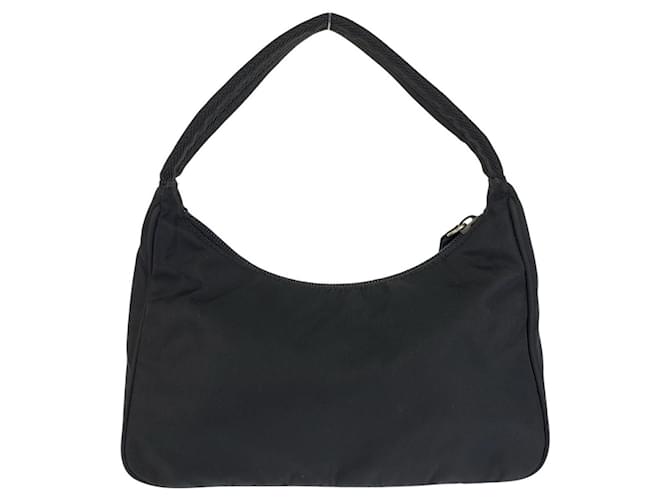 Borsa Prada Nylon Tessuto Logo Nero - vista 2