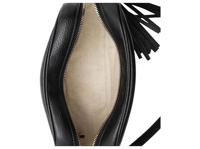 Borsa Gucci Soho Disco in pelle Nero - vista 7