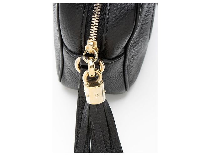 Borsa Gucci Soho Disco in pelle Nero - vista 9