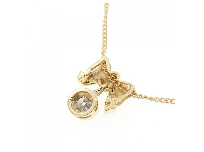 Autre Marque Collana a nastro con diamante Au750 D'oro - vista 4